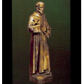 Classic Bronze Saint Monument Sculpture